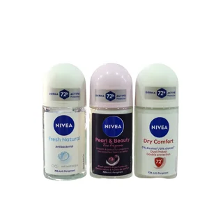 مام رول ضد تعریقو خشبو کننده زنانه نیوا NIVEA حجم ۵۰ میل با ماندگاری ۷۲ ساعته