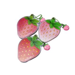رژگونه طرح توتفرنگی HUDA MOJI