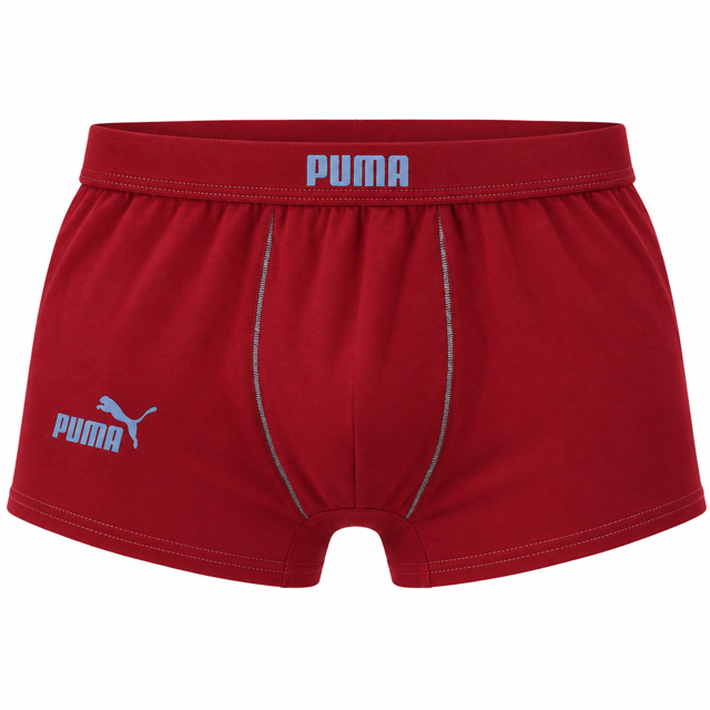شورت پادار مردانه طرح پوما (PUMA) | مدل اسپرت کمر کشی با دوخت جلو | ۴ رنگ متنوع