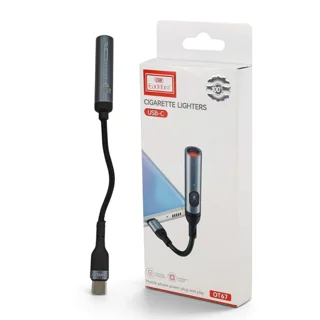 فندک الکترونیکی و تایپ سی موبایل بدون شعله و ضد باد مدل OT-67