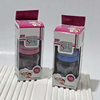 شیشه شیر نوزاد SAMY BABY سامی بیبی ۹۰ میلی‌لیتر