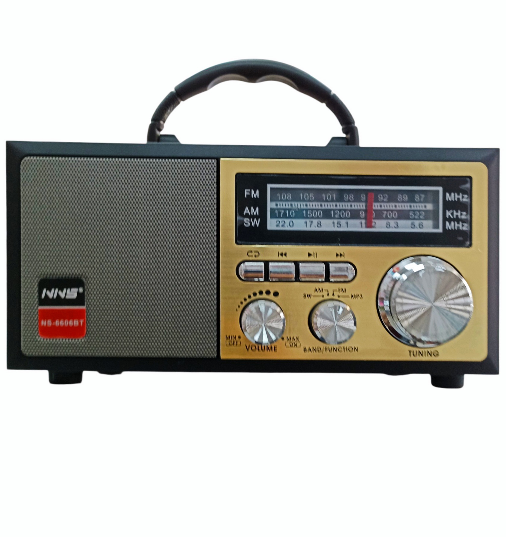 رادیو اسپیکر بلوتوثی مدل NS6606 BT