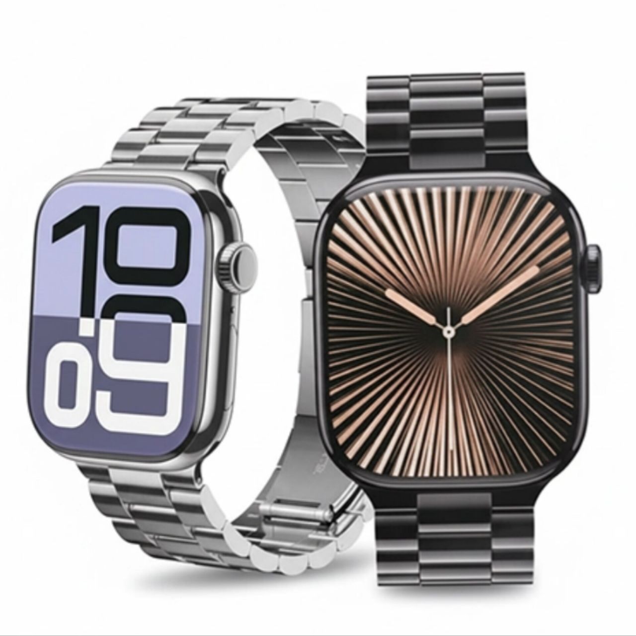 ساعت هوشمند طرح اپل واچ مدل KW32 با 7 بند