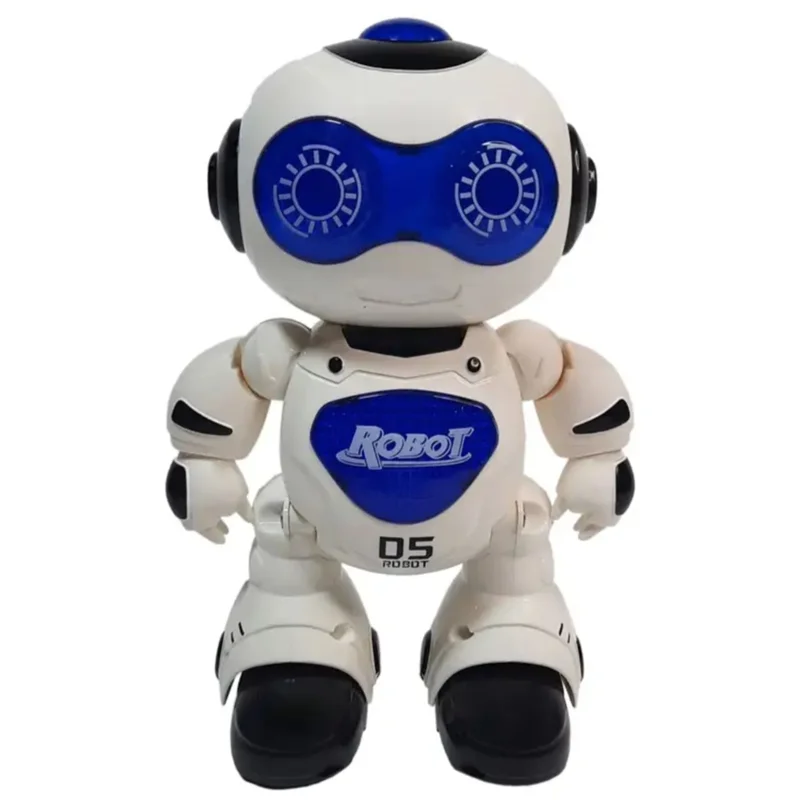 اسباب بازی ربات کنترولی و موزیکال باتری خور مدل 1_606  (سفید رنگ)