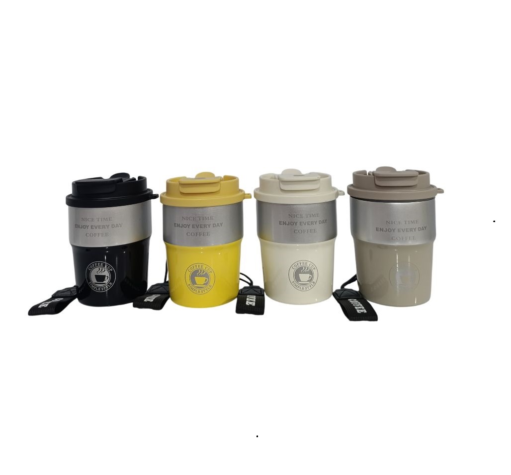 تراول ماگ استیل 316 دوجداره - 300 میلی لیتر - برند MSZM - مدل SHUI ZHI MI- کد113